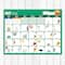 2026 Every Day's A Holiday Large Desk Pad Monthly Blotter Calendar